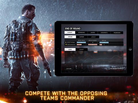 Battlefield 4 Tablet Commander 1.0 pour iOS (capture d