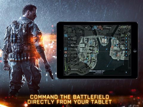 Battlefield 4 Tablet Commander 1.0 pour iOS (capture d