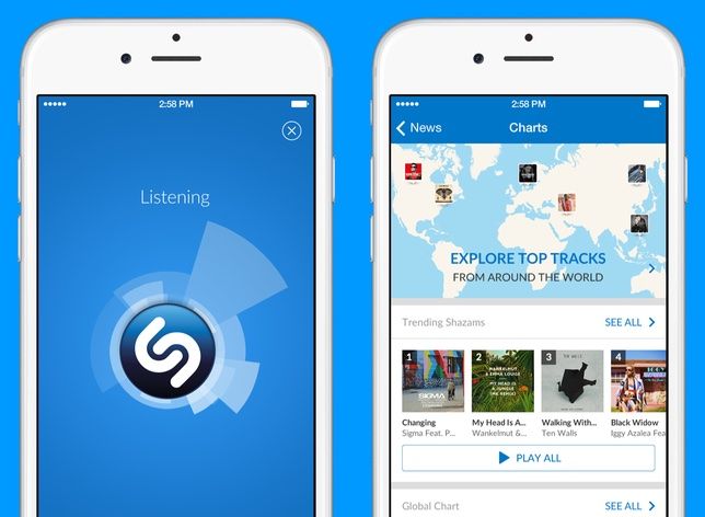 Shazam 8.3 for iOS iPhone screenshot 001