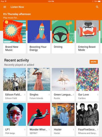 play music ipad