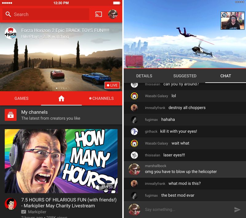 YouTube Gaming 1.0 for iOS iPhone screenshot 006