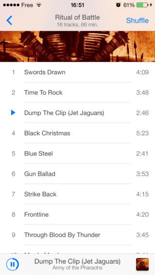 Ecoute 2.0 for iOS (iPhone screenshot 003)