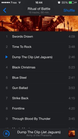 Ecoute 2.0 for iOS (iPhone screenshot 001)
