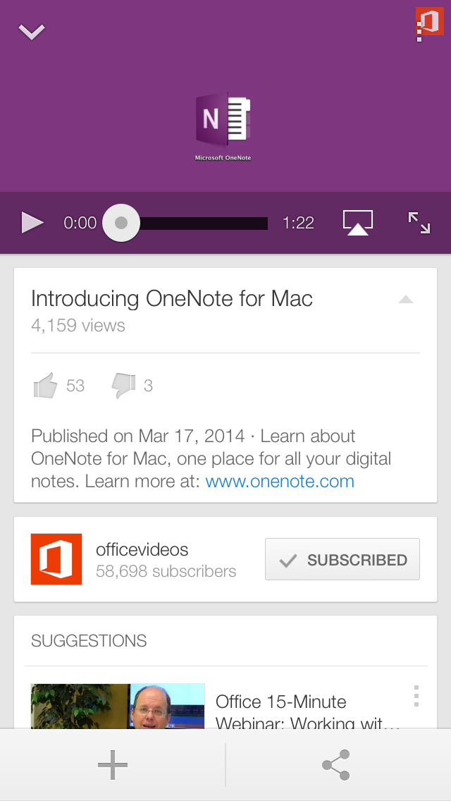 YouTube 2.5 for iOS (iPhone screenshot 002)