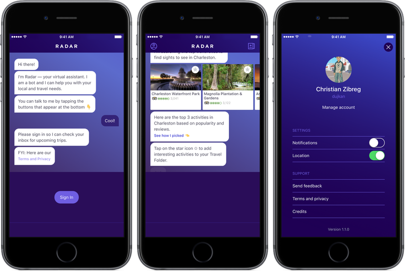 Yahoo Radar 1.0 for iOS iPhone screenshot 002