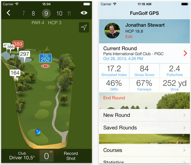 amusement golf gps 3d