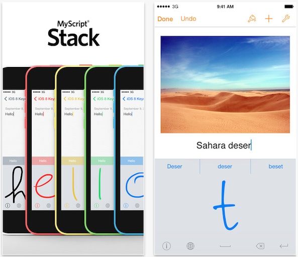 MyScript Stack 1