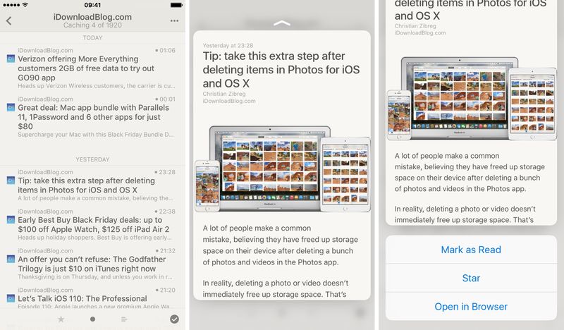 Reeder 3.0 for iOS iPhone screenshot 003
