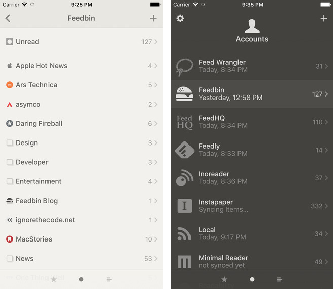 Reeder 3.0 for iOS iPhone screenshot 001