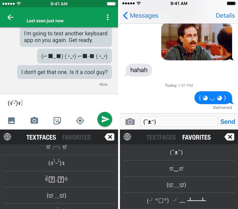 TextFaces 2