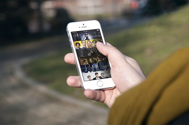 TeeVee 3.0 for iOS (teaser 002, Homepage)