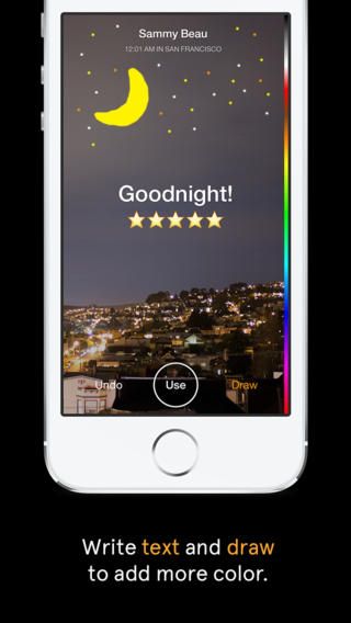 Facebook Slingshot 1.0 for iOS (iPhone screenshot 002)