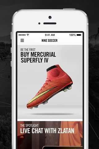Nike Soccer 1.0 for iOS (iPhone screenshot 001)