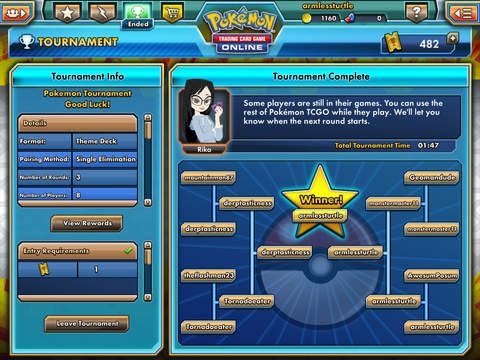 Pokemon TCG Online for iOS (iPad screenshot 004)