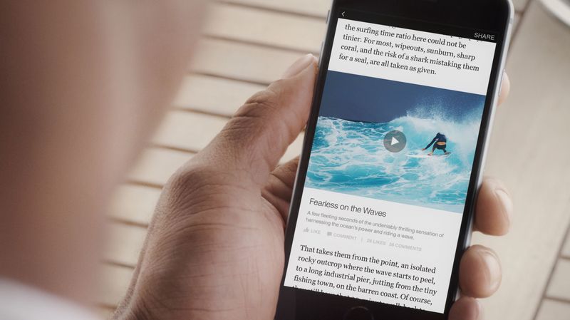Facebook Instant Articles video