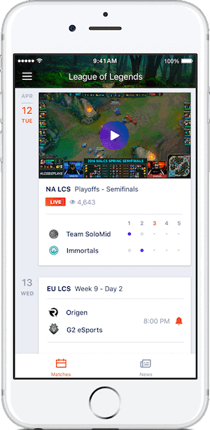 Yahoo Esports 1.0 for iOS animation 001