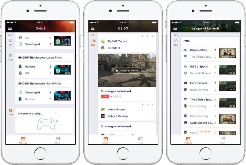 Yahoo Esports 1.0 for iOS iPhone screenshot 001