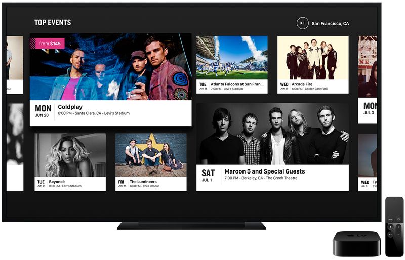 StubHub for Apple TV teaser 002
