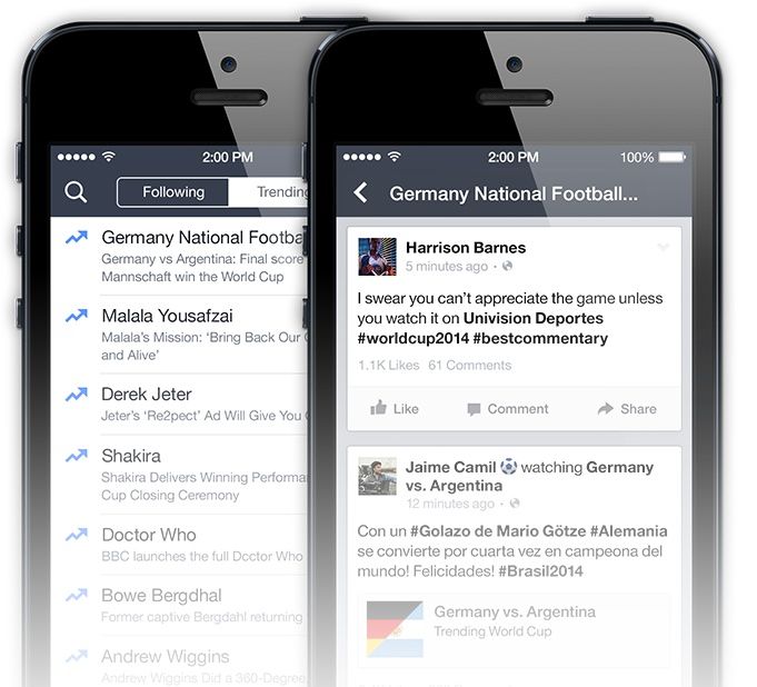 Facebook Mentions 1.0 for iOS (image 003)
