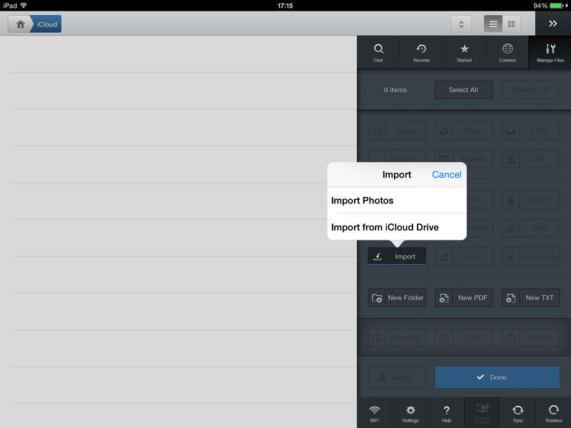 GoodReader 4.5 for iOS (iPhone screenshot 001)