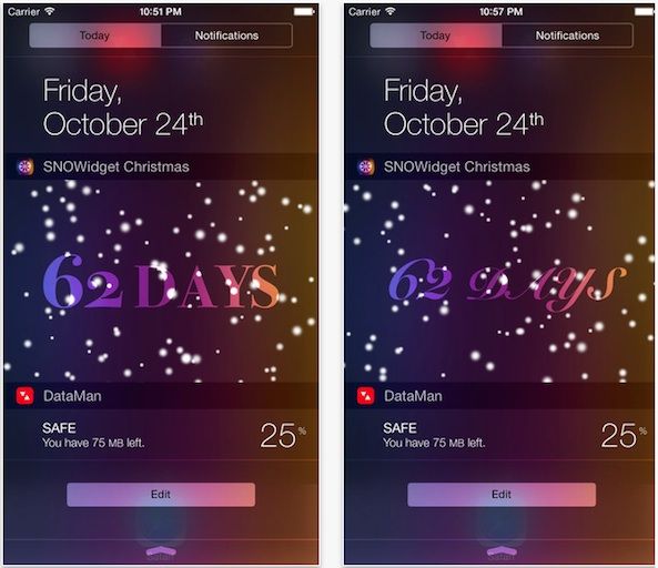 SNOWidget 1