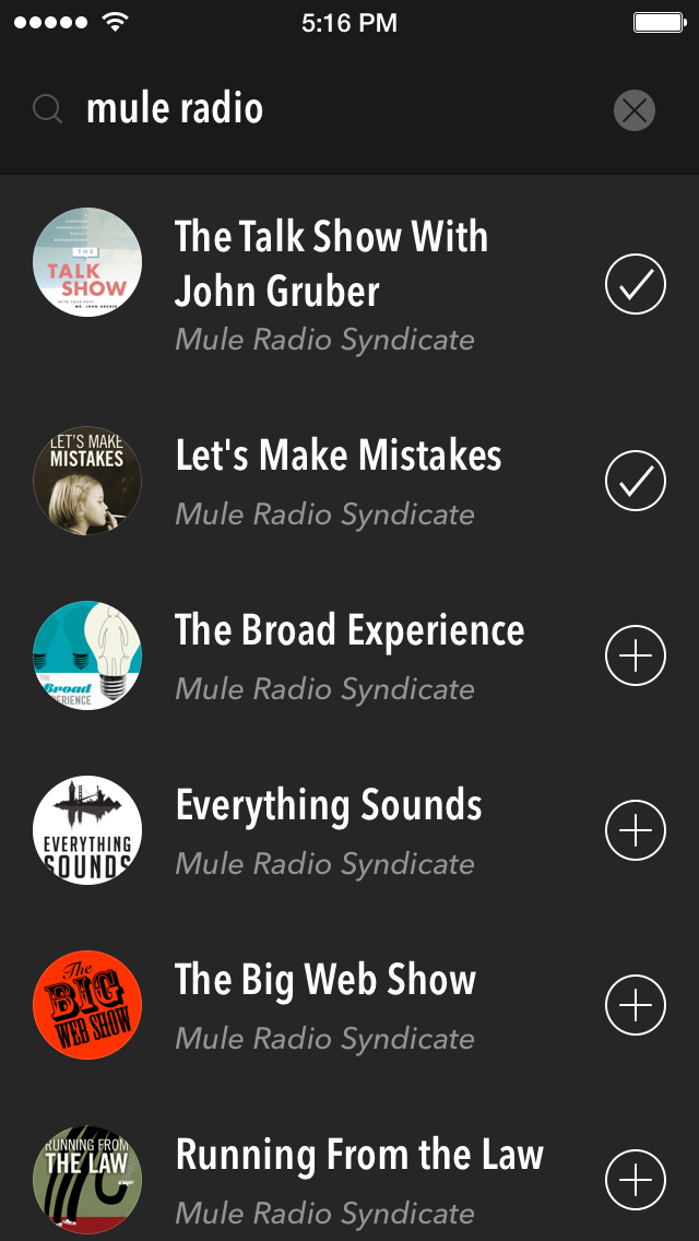 Castro 1.1 for iOS (iPhone screenshot 004)