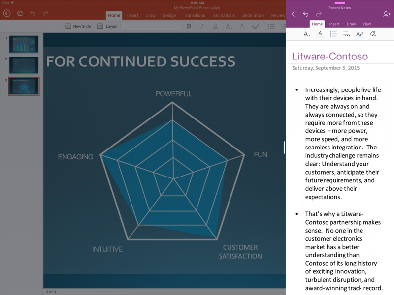 Image de mise à jour Microsoft Office iPad Pro 003