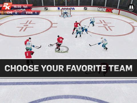 NHL 2K 1.0 for iOS (iPad screenshot 005)