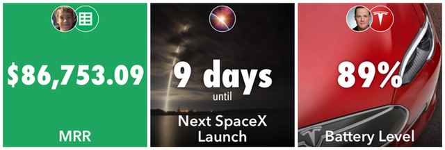 Numerous Google Sheets Space X Tesla channels
