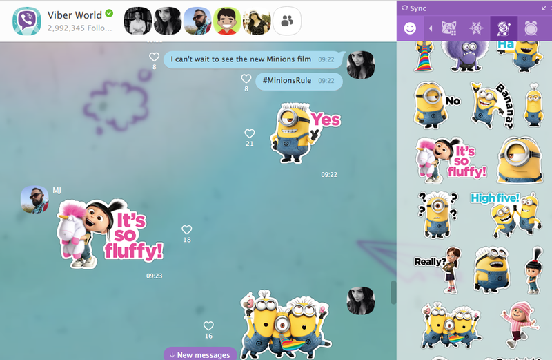 Viber 5.4.1 for iOS iPad screenshot 003
