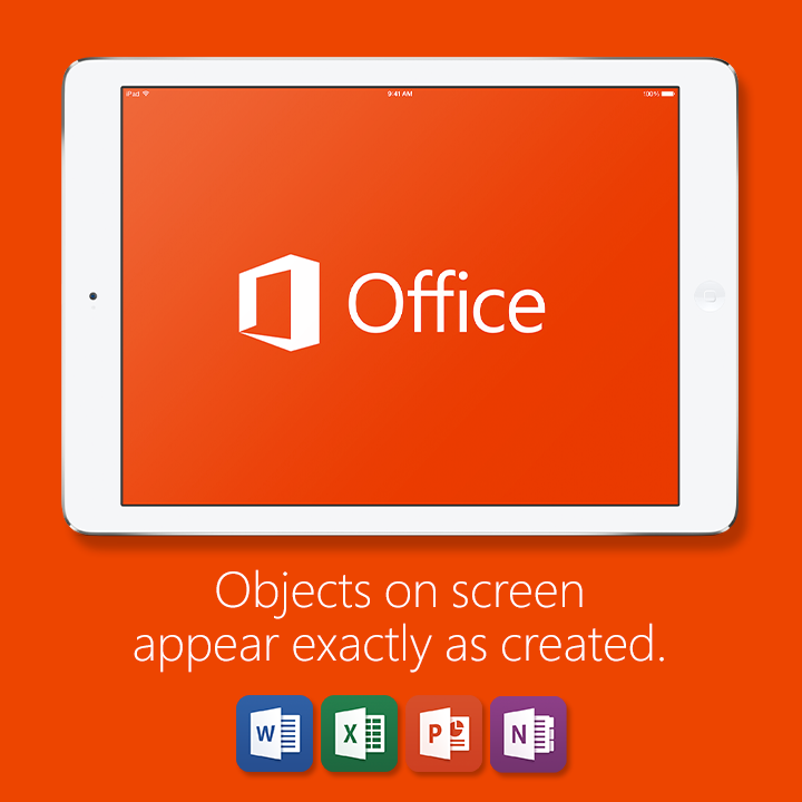 Office for iPAd (WYSIWYG)