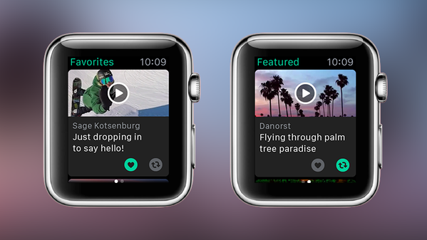 Vine for Apple Watch screenshot 001
