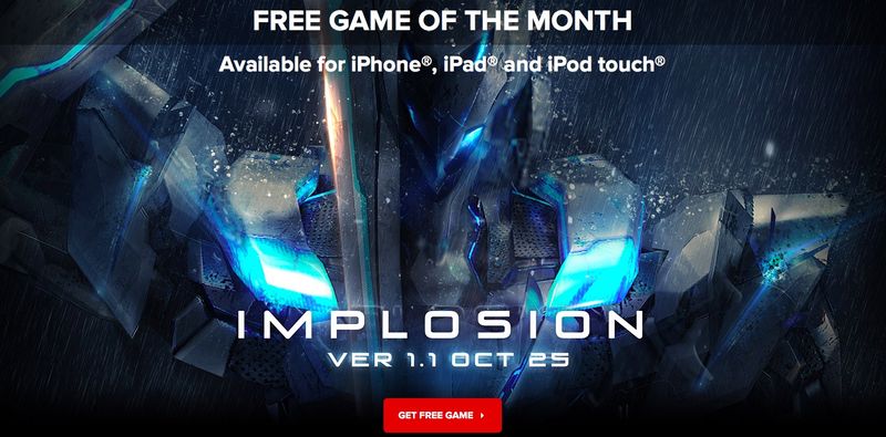 Implosion Never Lose Hope IGN Free Game of the Month promo
