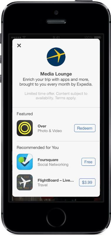EXPEDIA.COM MEDIA LOUNGE