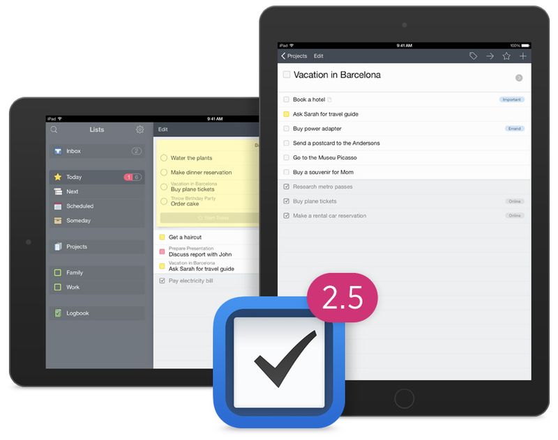 Things 2.5 for iOS (teaser 001)