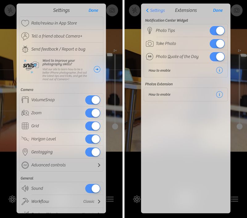 Camera Plus 6.2 or iOS iPhone screenshot 002