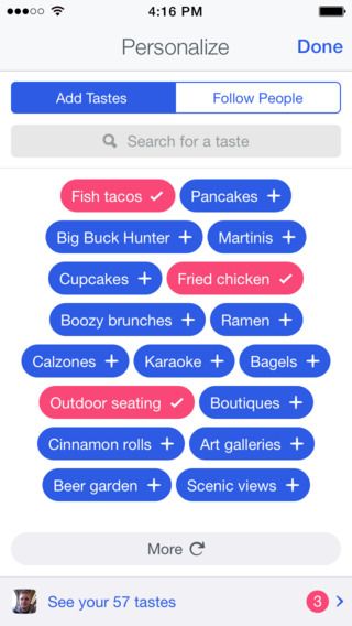 Foursquare 8.0 for iOS (iPhone screenshot 002)