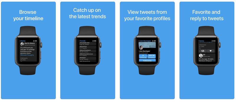Chrip is a wrist-based Twitter client for your Apple Watch
