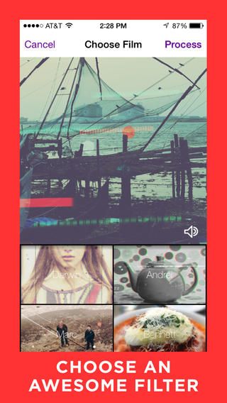 Cinamatic 1.0 for iOS (iPhone screenshot 003)