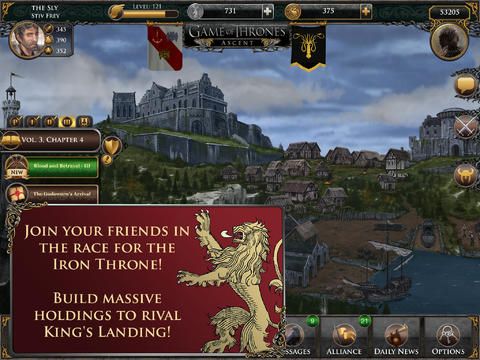 Game of Thrones Ascent for iPad (iPad screenshot 002)