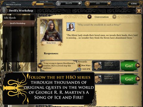 Game of Thrones Ascent for iPad (iPad screenshot 003)