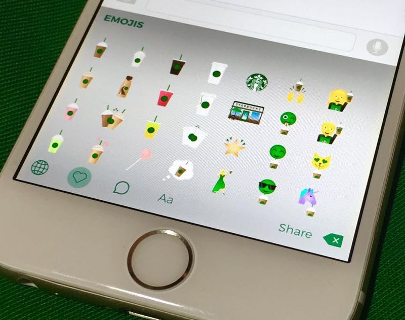 Starbucks Keyboard 1.0 for iOS teaser 001