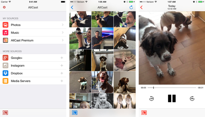 AllCast 1.0 for iOS iPhone screenshot 001