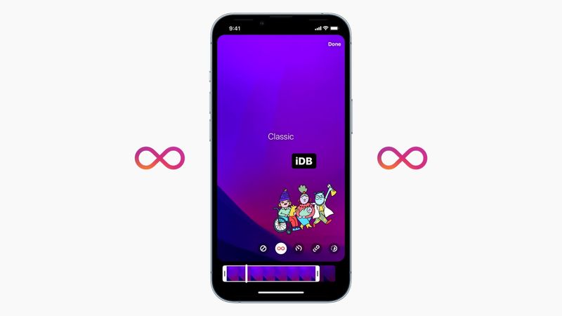 Publier iPhone Live Photo en tant que Boomerang dans Instagram Story