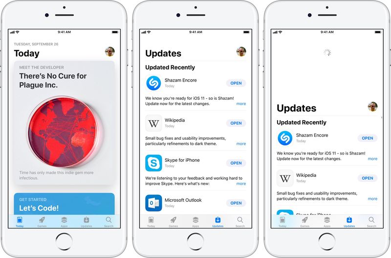 Refresh updates