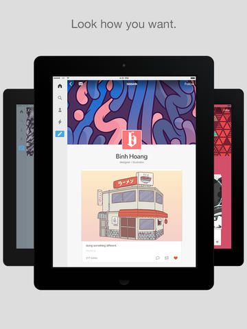 Tumblr 3.6 for iOS (iPad screenshot 001)
