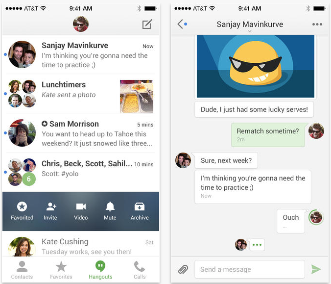 google hangouts