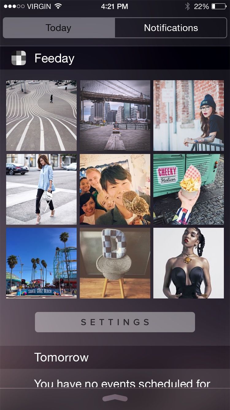 Feeday 1.0 for iOS iPhone screenshot 001