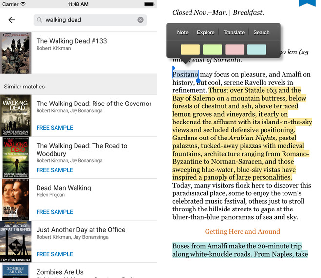 Google Play Books 2.0 for iOS (iPhone screenshot 002)