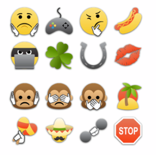 BBM 2.2 for iOS (new emoticons, iPhone screenshot 001)
